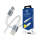 Kabel 3mk Hyper Cable N-SERIES C to Lightning 3m PD 3.0 9V/3A 27W Whit